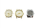 Group of 3 Wrist Watches for Parts or Repair Caravelle, Wittnauer & Piet — Watches • Gold — front view