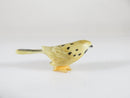 Antique Miniature Spotted Bird Carved Bone Asian Bird Okimono Figure 1 1/2" x 5/8" - Just Stuff I Sell