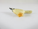Antique Miniature Spotted Bird Carved Bone Asian Bird Okimono Figure 1 1/2" x 5/8" - Just Stuff I Sell