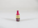 Antique Miniature Turned Bone Bottle Form hand Painted Pink & Purple 11/16" high - Just Stuff I Sell