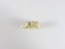 Antique Miniature Carved Bone Elephant Form Figurine 7/8" x 1/2" - Just Stuff I Sell