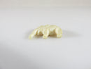 Antique Miniature Carved Bone Elephant Form Figurine 7/8" x 1/2" - Just Stuff I Sell