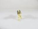 Antique Miniature English Setter Hand Carved in Bone With Black Spots - Just Stuff I Sell