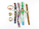 A Grouping of Character Style Watches, Lion King, Pooh, TMX Monster , Snowman