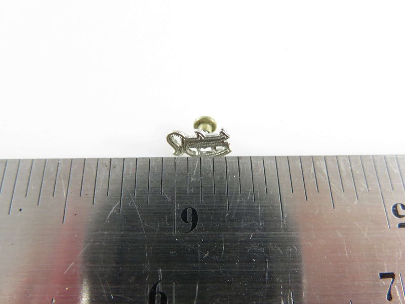Letter Q Ring Insert for Signet Monogram Rings Hardstone Ring Letter Q 8.12mm