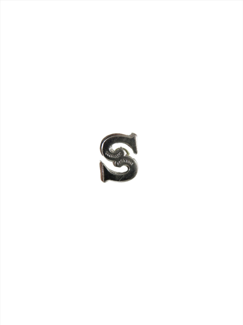 Letter S Ring Insert for Signet Monogram Rings Hardstone Ring Letter S 8.22mm