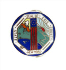 Seal of Erie County State of New York Enameled Pinback — Enamel — front view