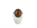 Vintage Baltic Amber Sterling Ring Size 5 1/2 Signed C BOMA 925 — Jewelry & Watches:Fine Jewelry:Fine Rings:Precious Metal wi
