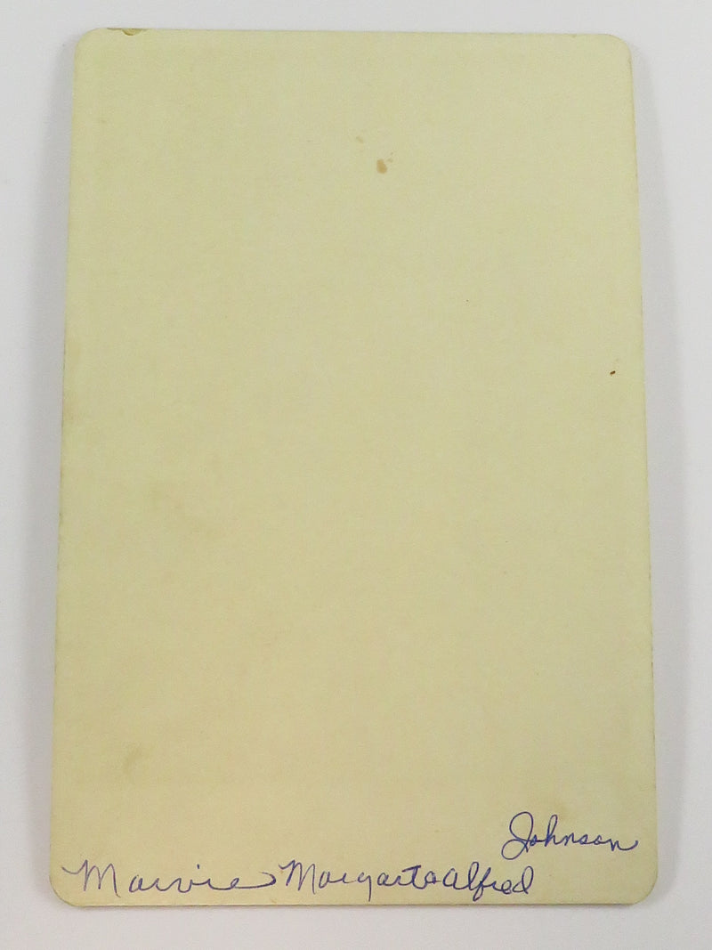 Antique Cabinet Card 3 Named Siblings in Pose Westberg Lind Ord Nebraska c1890