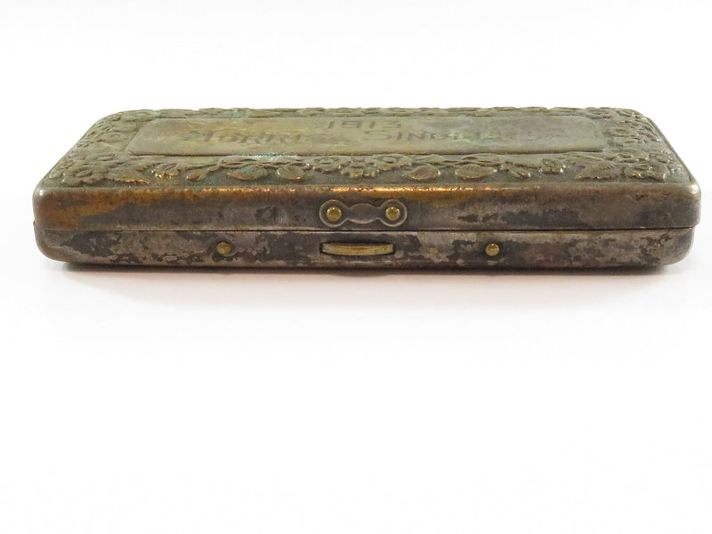 c1913 Gillette Safety Razor Pocket Edition Case Only Morris Sindler For Restoration