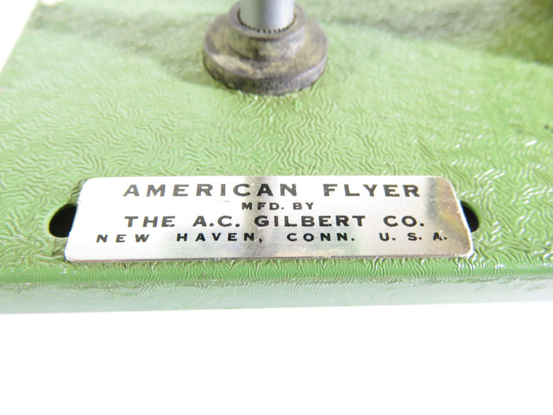 American Flyer 759 Danger Signal A. C. Gilbert With Building, Lights, Bell Signal - Just Stuff I Sell
