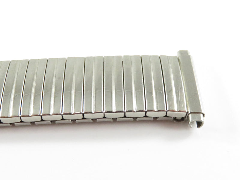 Vintage c1970 Speidel USA Stainless Flex Stretch 16mm to 19mm Watch Band Pre-owned VG Condiiton
