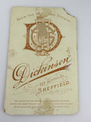 Antique UK Cabinet Card by Dickinson of Pretty Woman Lots of Tanning to the Imag product image for Just Stuff I Sell, clear front view, neutral background, original listing photo, optimized descriptive alt text, centered composition variant 4