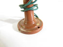 Lot of 2 Vintage Model Railway Lamppost Street Lights Brown Plastic 4 1/4" High - Just Stuff I Sell