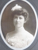 Ethel Midgley Friend of Francis Harrison Chicago IL Antique Cabinet Card Photogr product image for Just Stuff I Sell, clear front view, neutral background, original listing photo, optimized descriptive alt text, centered composition variant 2