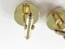 Unusual Pre-owned Compass Cufflink Set with Bullet Backs Showing Wear product image for Just Stuff I Sell, clear front view, neutral background, original listing photo, optimized descriptive alt text, centered composition variant 7