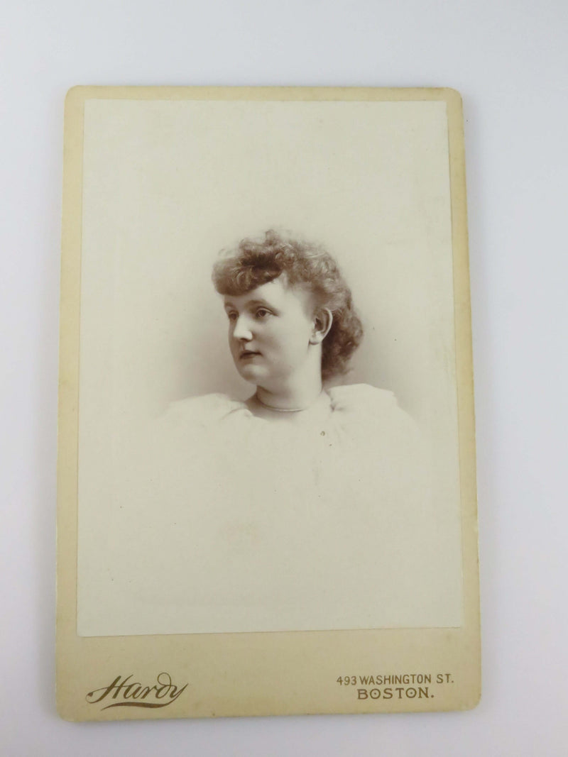 Edna S Clark Pearl Choker Left Facing Goddard Class of 1893 Hardy Boston Antique