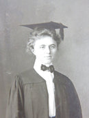 Unnamed Sitter Graduation Girl Cap, Gown, Bow Tie, Charles E Smith Evanston Anti product image for Just Stuff I Sell, clear front view, neutral background, original listing photo, optimized descriptive alt text, centered composition variant 2