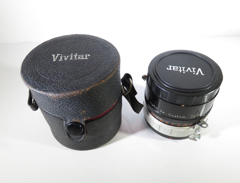 Vintage Vivitar Auto 3x Custom Tele-Converter Model 3x-3 35mm Lens Japan - Just Stuff I Sell