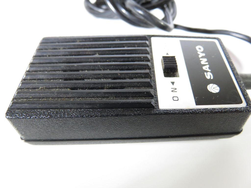 Vintage 1970's Handheld Sanyo Microphone Two Prong On Off Switch 500 o