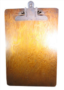 Vintage The Elbe Line Wooden Clip Board Circa 1950's 15" X 10" Clip Board — front view