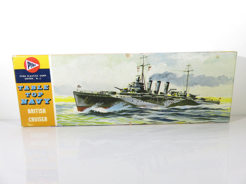 Vintage Table Top Navy British Cruiser HMS Norfolk Pyro Plastics Corp - Just Stuff I Sell