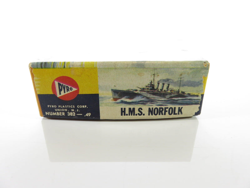 Vintage Table Top Navy British Cruiser HMS Norfolk Pyro Plastics Corp - Just Stuff I Sell