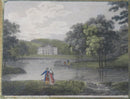 The Halle Bros. Co Cleveland OH Hand Colored Lake Scene Etching Eglomise Glass G product image for Just Stuff I Sell, clear front view, neutral background, original listing photo, optimized descriptive alt text, centered composition variant 2