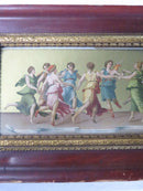 Circa 1905 Antique Picture Frame 13 3/4 x 8 1/4 For A Dance of Apollo and Muses Print product image for Just Stuff I Sell, clear front view, neutral background, original listing photo, optimized descriptive alt text, centered composition variant 2