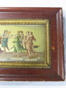 Circa 1905 Antique Picture Frame 13 3/4 x 8 1/4 For A Dance of Apollo and Muses Print product image for Just Stuff I Sell, clear front view, neutral background, original listing photo, optimized descriptive alt text, centered composition variant 3