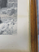 Antique Frame God's Acre Engraving, By Emily Osborn, Published George Barrie product image for Just Stuff I Sell, clear front view, neutral background, original listing photo, optimized descriptive alt text, centered composition variant 5