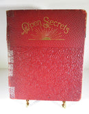 Rare 1888 Open Secrets by Lucy A Bennett Illustrated E & J B Young & Co NY - Just Stuff I Sell
