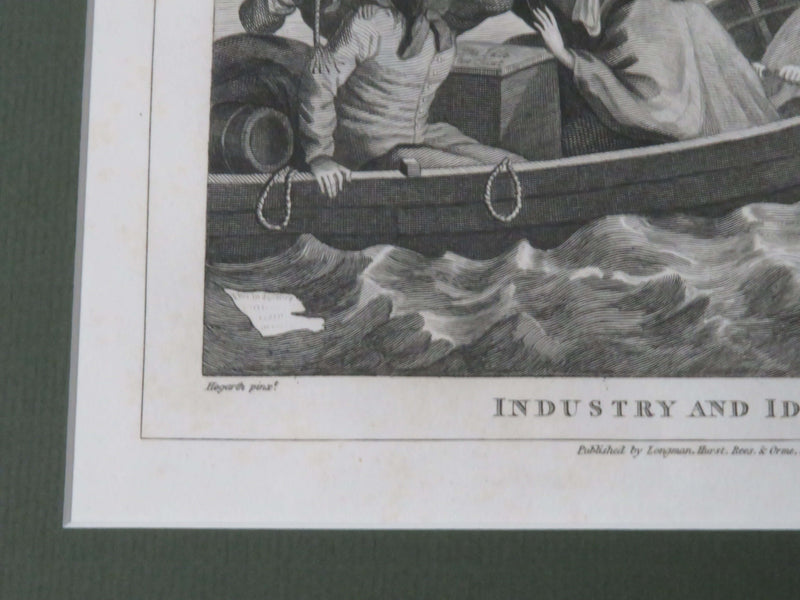 Idle Prentice Turned Away, Industry and Idleness, Scene 5, William Hogarth T Coo