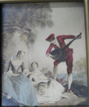 Pair of Old Masters 5 1/2" x 4 1/2" Painted Lithographs Framed A Cahan Pictures product image for Just Stuff I Sell, clear front view, neutral background, original listing photo, optimized descriptive alt text, centered composition variant 2