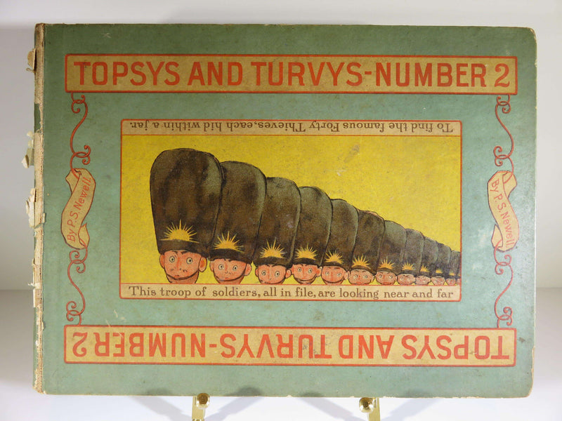 1894 Topsys and Turvys Number 2 Peter Newell The Century Co Childrens Book - Just Stuff I Sell