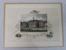 Dartmouth College; Hanover N.H. Reprint Lithograph by Bernard Picture Co product image for Just Stuff I Sell, clear front view, neutral background, original listing photo, optimized descriptive alt text, centered composition variant 2
