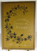 Harrison Weir's Poetry of Nature The Choice Series iIlustrated Yellow Cloth Covered - Just Stuff I Sell