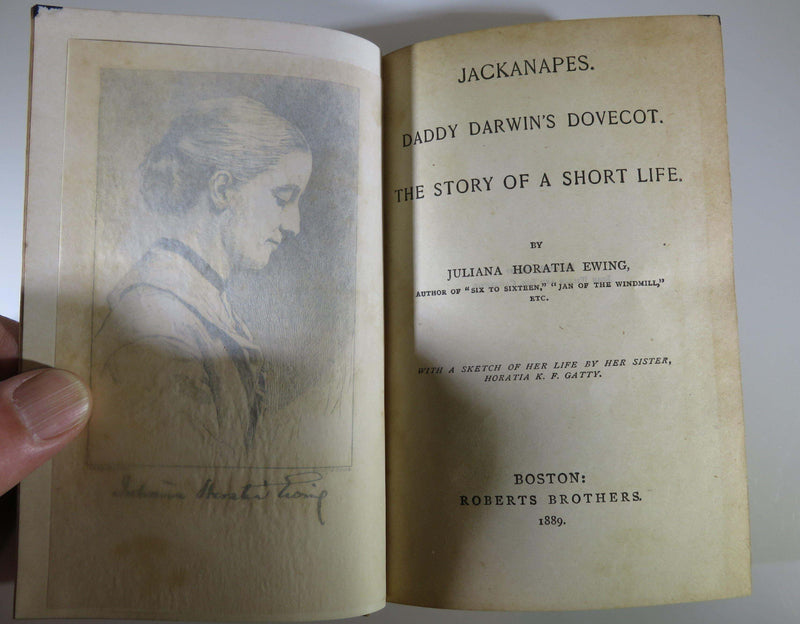 Jackanapes and Other Tales with Life 1889 Juliana Horatia Ewing Roberts Brothers - Just Stuff I Sell