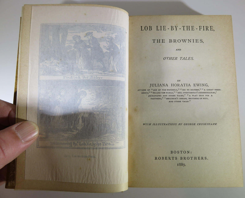 Lob Lie-By-The Fire and Other Tales 1889 Juliana Horatia Ewing Roberts Brothers - Just Stuff I Sell