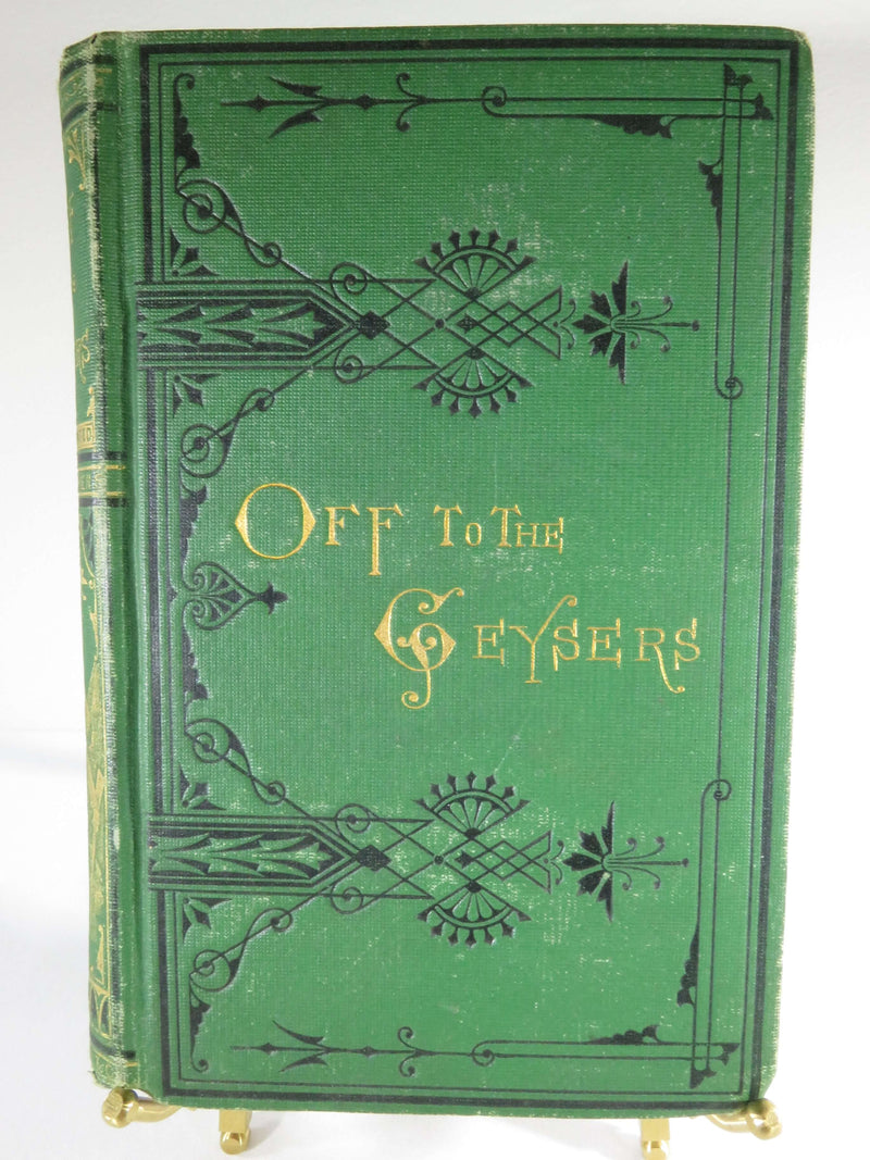 c1872 Off to the Geysers; The Young Yachters in Iceland C.A. Stephens Volume 3