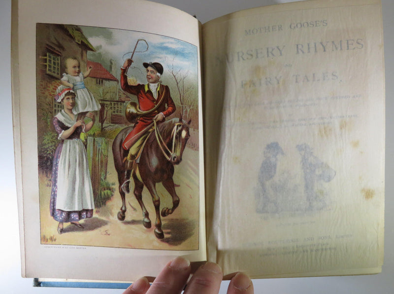 Mother Goose's Nursery Rhymes and Fairy Tales George Routledge and Sons Ltd - Just Stuff I Sell