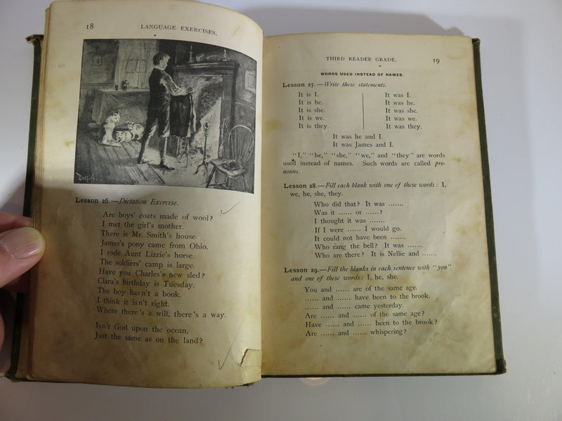 New Language Exercises For Primary Schools Part 2 1889 C. C. Long - Just Stuff I Sell