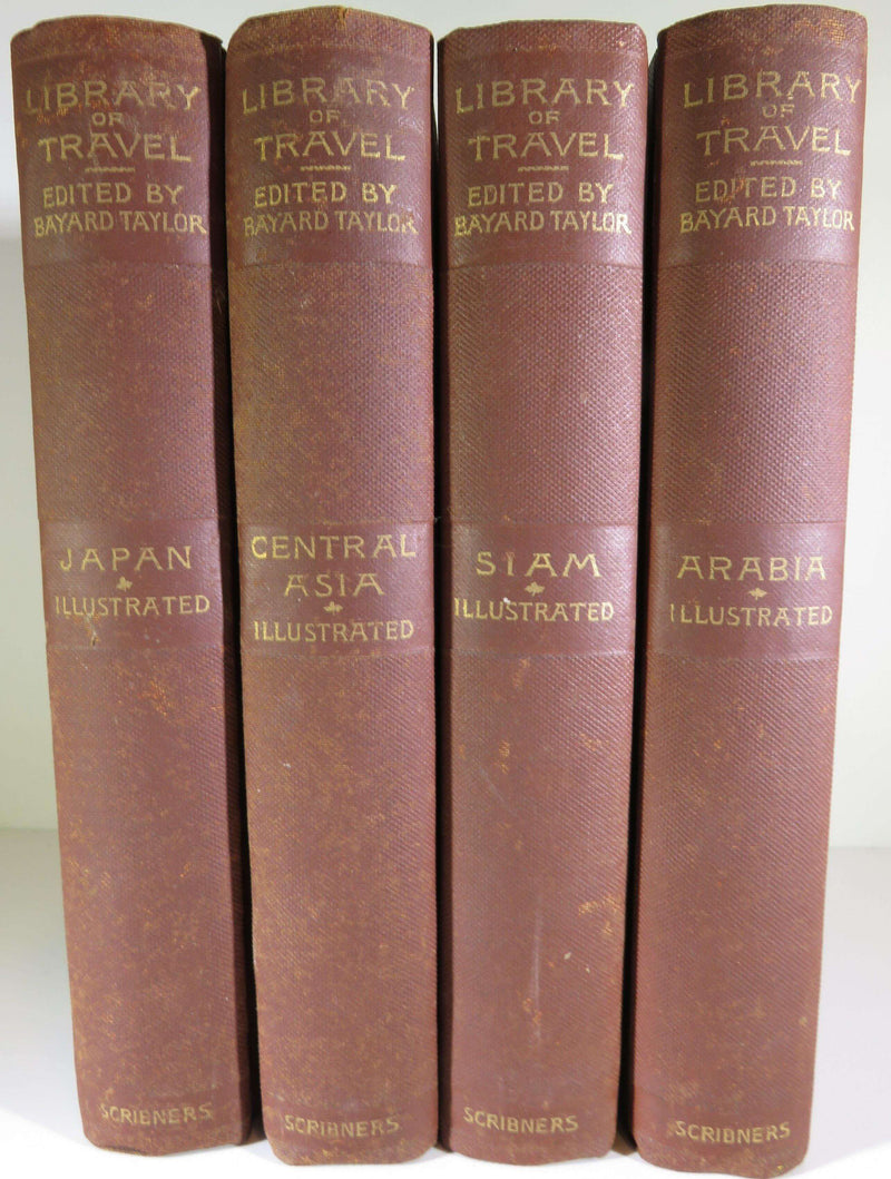 Bayard Taylor's Illustrated Library of Travel Charles Scribner's Sons New York - Just Stuff I Sell