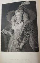 1872 The Century of Queens Steel and Wood Engravings James Miller Literature & Art product image for Just Stuff I Sell, clear front view, neutral background, original listing photo, optimized descriptive alt text, centered composition variant 2