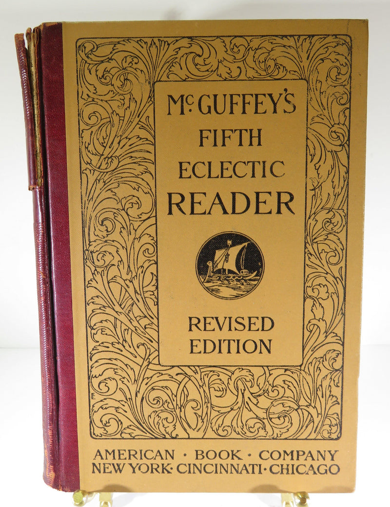 McGuffey's Fifth Eclectic Reader Eclectic Educational Series 1896 Revised Edition - Just Stuff I Sell