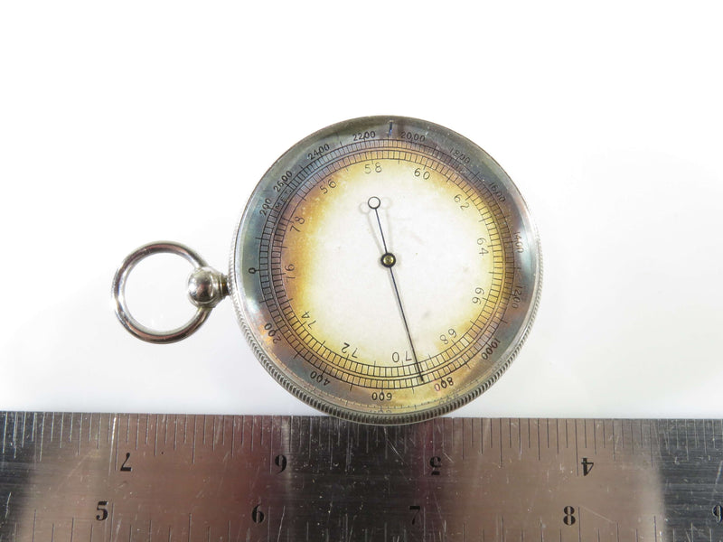 Antique Pocket Barometer Altimeter On Hold for Michael