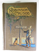 1880 The Life and Adventures of Robinson Crusoe Illustrated Frederick Warne & Co - Just Stuff I Sell