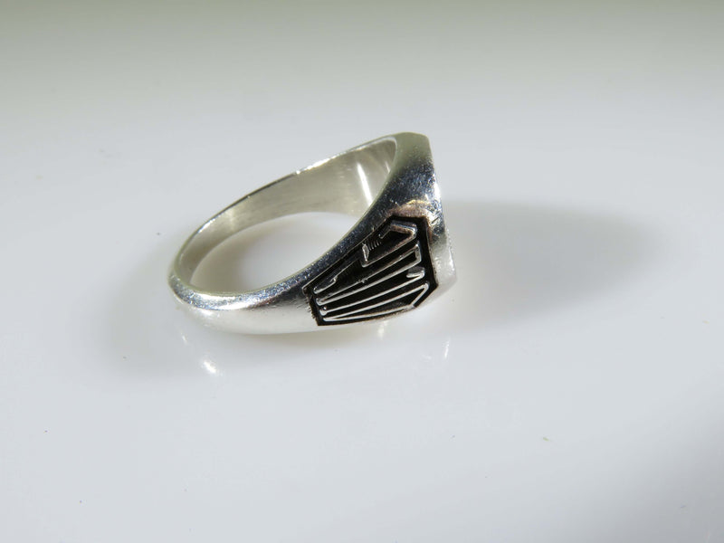 2010 Kaplan Higher Education Sterling Silver DLR Ring Size 5.75