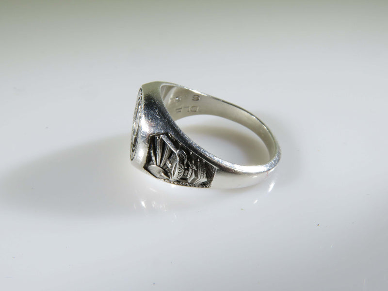 2010 Kaplan Higher Education Sterling Silver DLR Ring Size 5.75