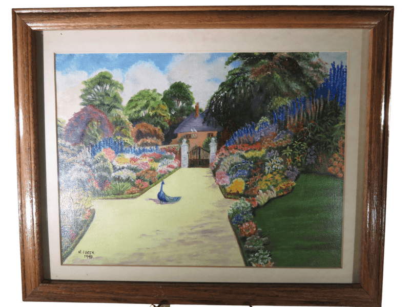 Dingley Park Northamptonshire England on Canvas 1993 Nell Ibsen
